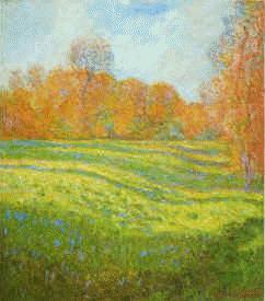 Claude Monet Meadow at Giverny oil painting picture